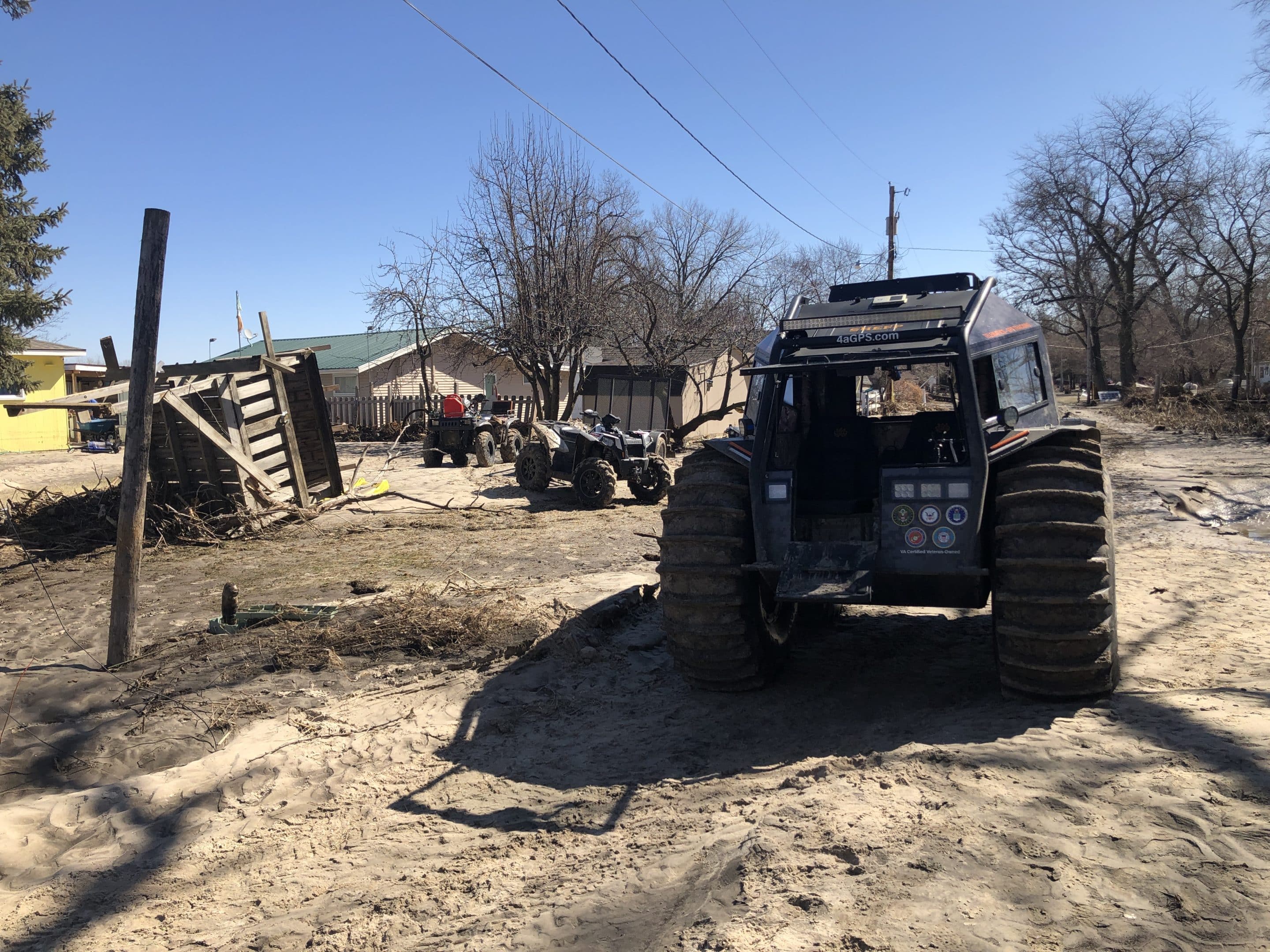 Sherp ATV Used in Flood Zone SAR Nebraska