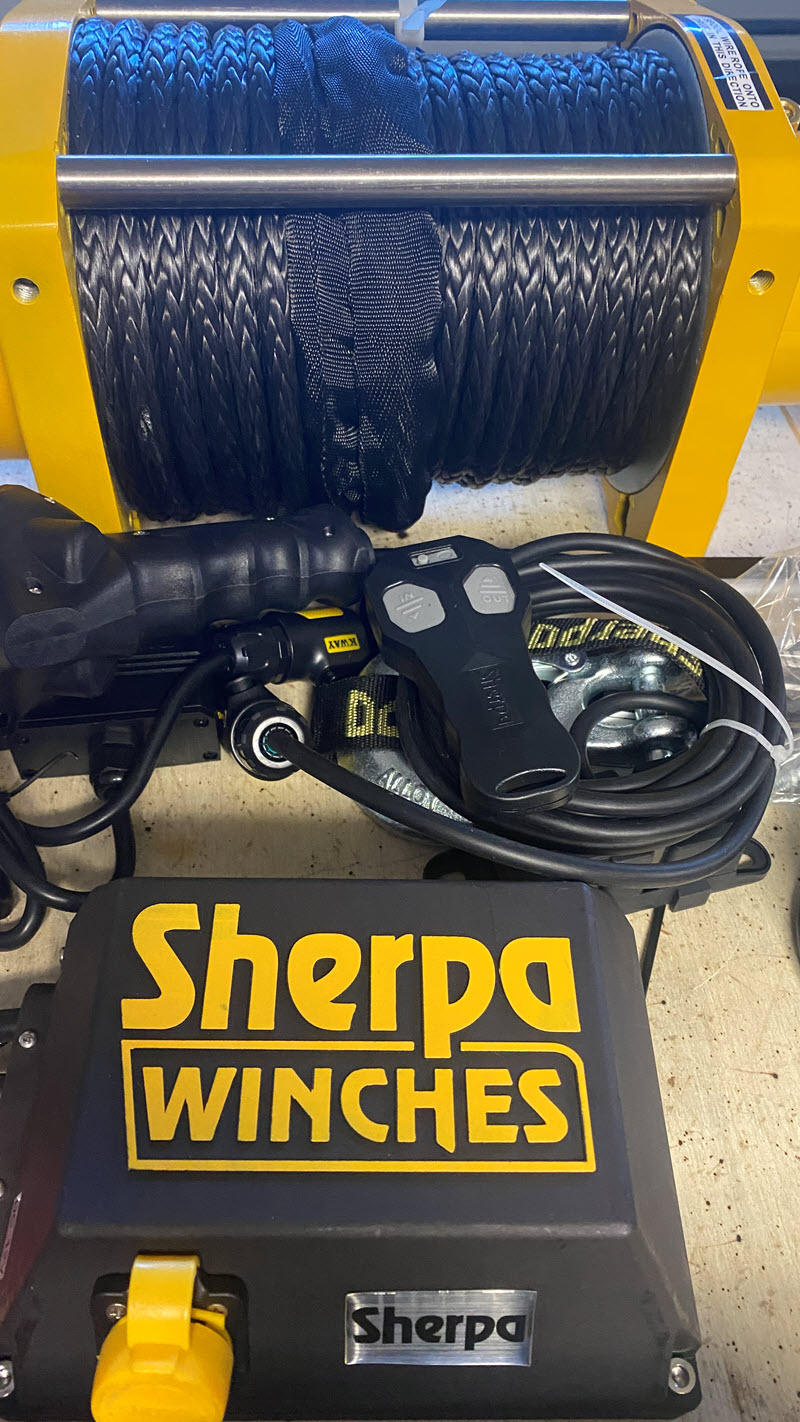 Sherpa 4x4 Winch