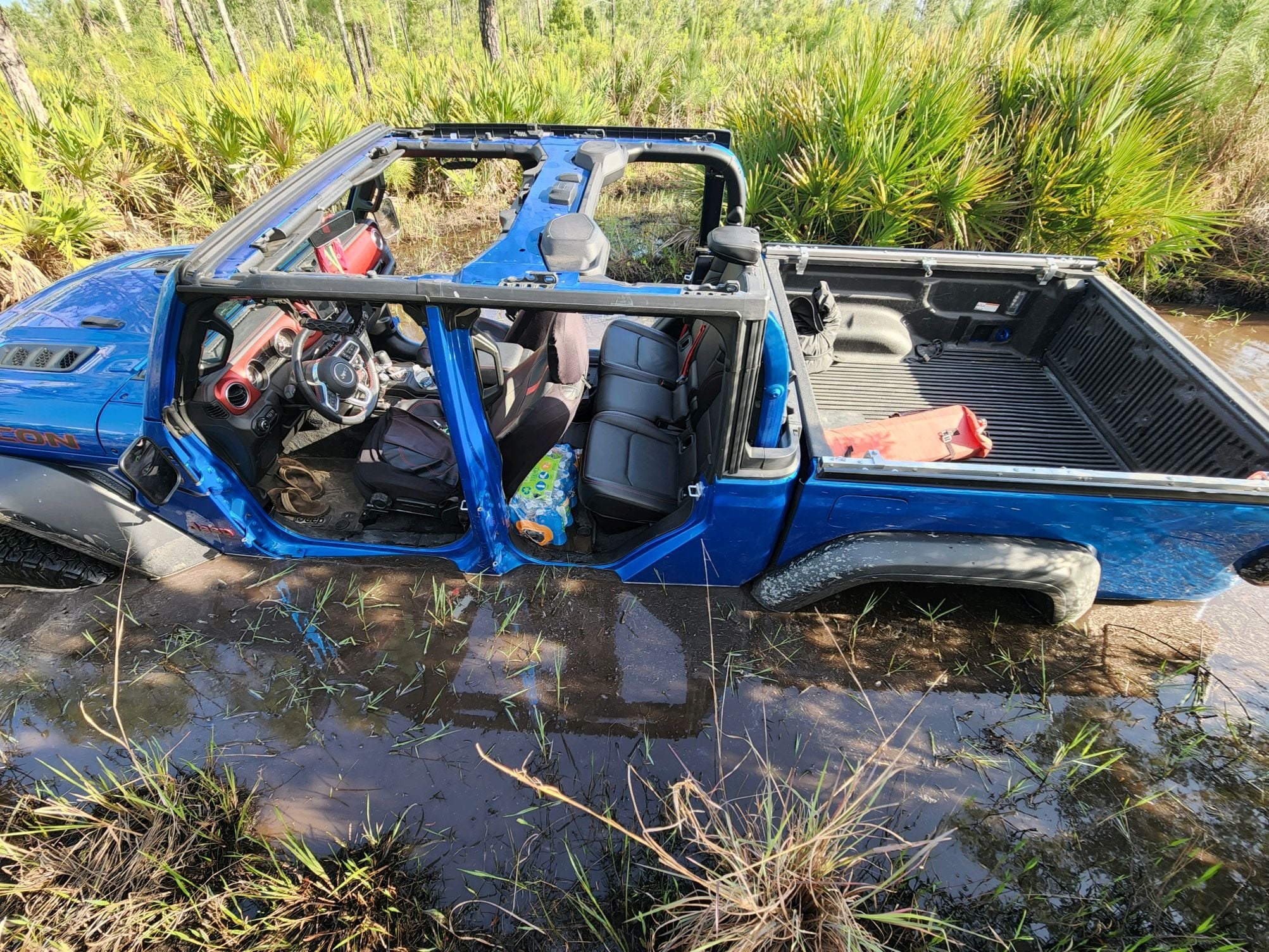 Jeep Stuck Off-Road Florida
