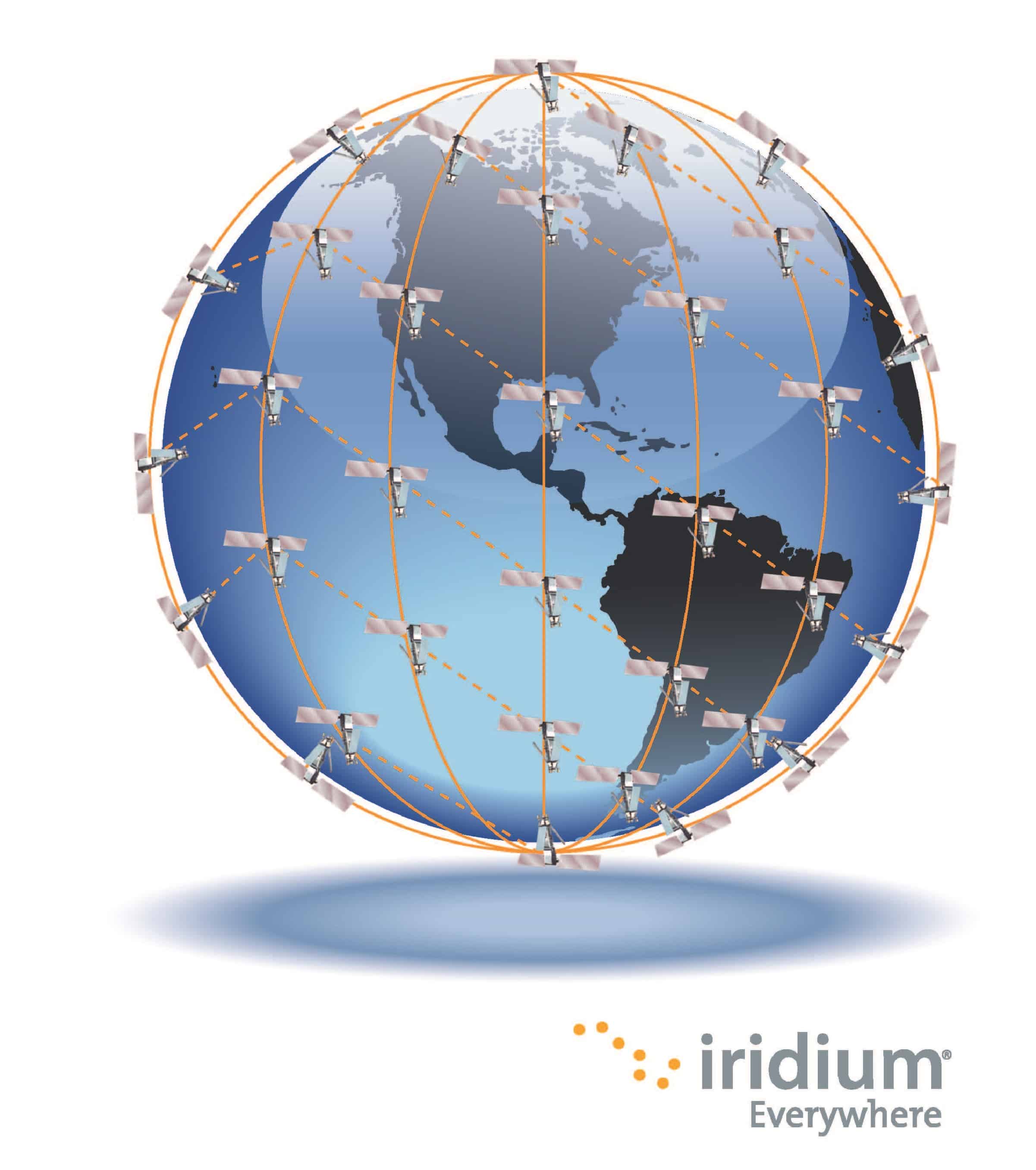 Iridium Satellite Coverage Map