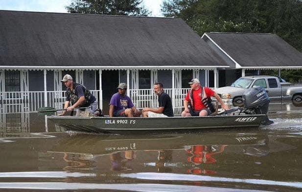 Civilian Crisis Response boat rescue