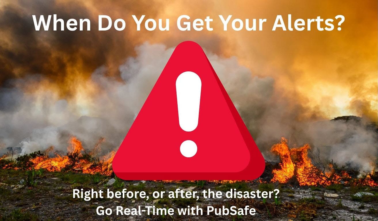 PubSafe Mobile App for the Lahaina Wildfire Public Alerts