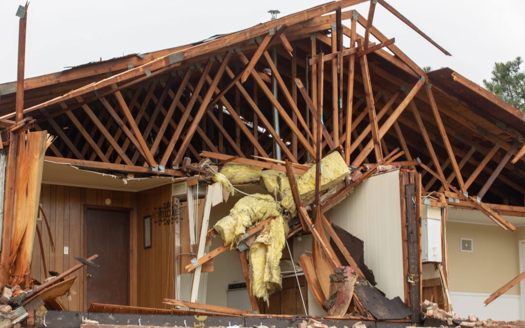 Tornado damage