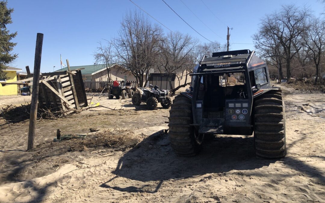 Sherp ATV Rescue in Nebraska Flood Zone