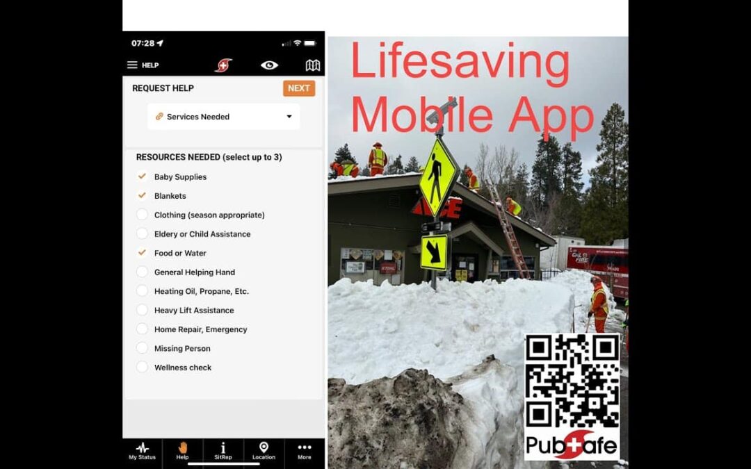 Video Thumbnail: Lifesaving Mobile App for California Snow Blizzard 2023